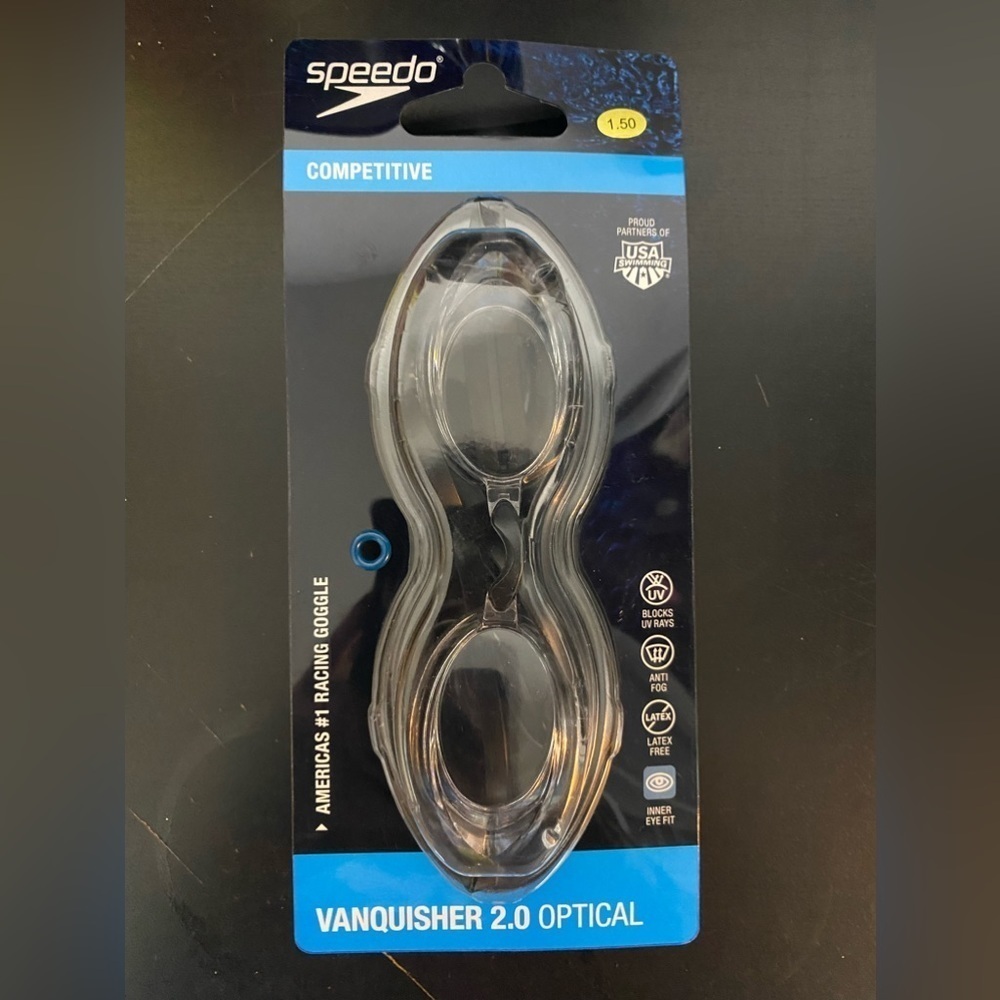 NEW SPEEDO Vanquisher 2.0 Swim Goggles